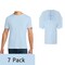 Gildan Unisex Softstyle Cotton Solid Color T-Shirt, Crewneck Everyday Basic Light Blue Tee